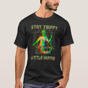 T-shirt Retro Glitchy Stay Trippie Hippie bizarre Mermaid 