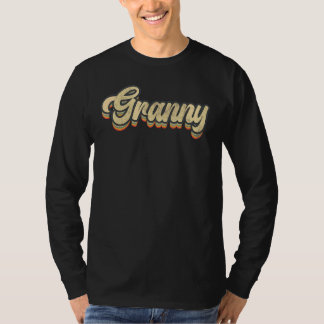 T-shirt Retro Granny Maman Vie Fête des mères Texte Vintag