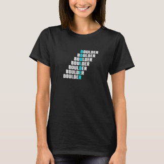 T-shirt Retro Graphic Climbing Bouldering Rock Climber Mou