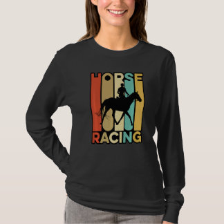 T-shirt Retro Graphic Horse Lover Equestrian Rider Horses 