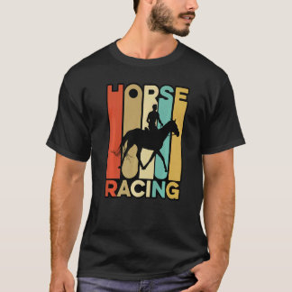 T-shirt Retro Graphic Horse Lover Equestrian Rider Horses 