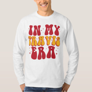 T-shirt Rétro Groovy À Mon Ère Travis 