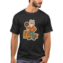 Retro Groovy Llama Disco