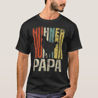 T-shirt Retro grunfermier poulet papa poulet