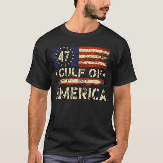 T-shirt Retro Gulf Of USA America 2025