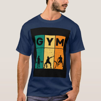 T-shirt Retro Gym Workout