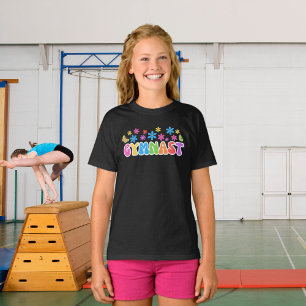 T-shirt Retro Gymnast   T-shirt à thème Gymnastiqu