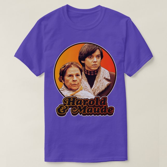 T-shirt Retro Harold Et Maude Hommage (Design devant)