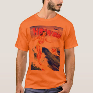 T-shirt Rétro Hawaï