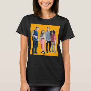 T-shirt Retro Henry Danger Crew Dessin numérique couleur B
