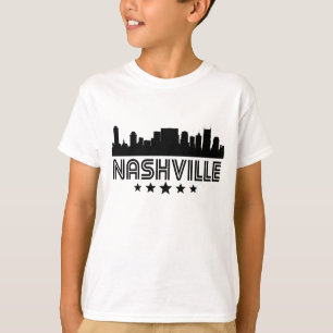 T-shirt Rétro horizon de Nashville