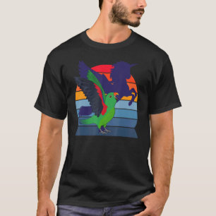 T-shirt Retro I ailé Unicorne I hurlant Homme Eclectus P