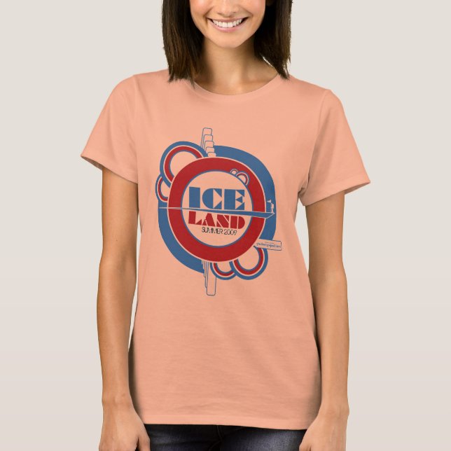 T-shirt Retro Ice Girls (Devant)