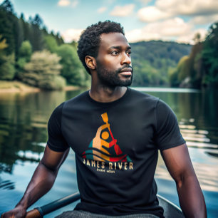 T-shirt Retro James River Kayak