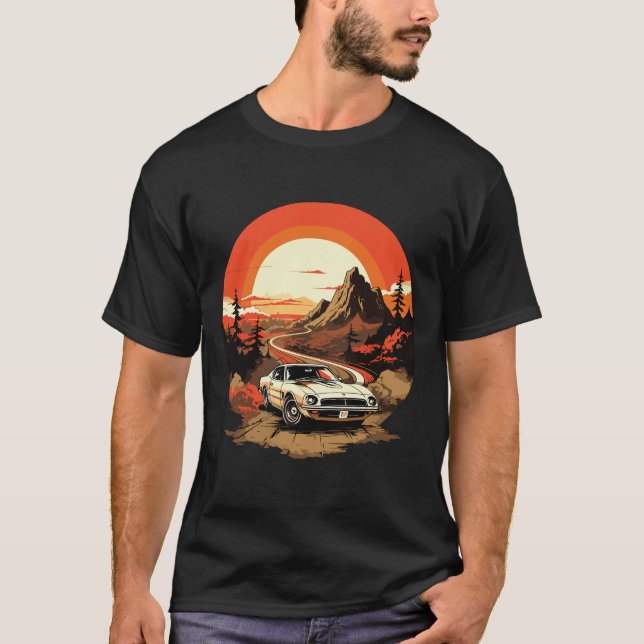 T-shirt Retro Japanese Street Racing - JDM Legend Tribute (Devant)
