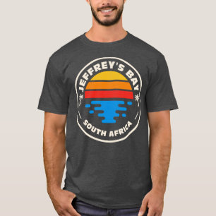 T-shirt Retro Jeffreys Bay Afrique du Sud Vintage Surf de 