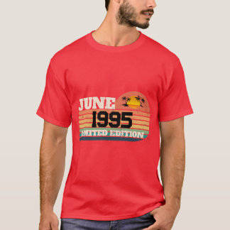 T-shirt Rétro Juin 1995 Édition Limitée 31e Anniversaire