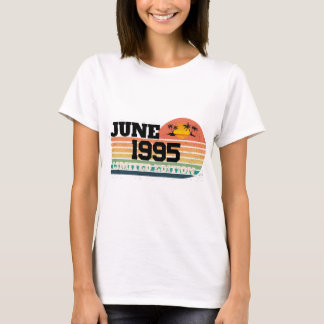 T-shirt Rétro Juin 1995 Édition Limitée 31e Anniversaire