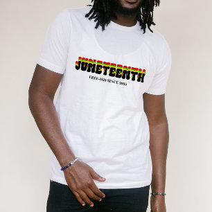 T-shirt Retro Junetten Free-Ish depuis 1865