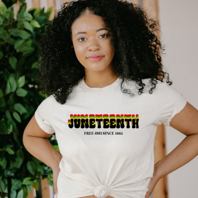 T-shirt Retro Junetten Free-Ish depuis 1865 (Créateur téléchargé)