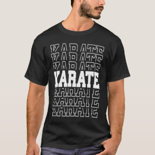 T-shirt Rétro Karate Judo Kendo Sumo Lutte Hommes Femmes