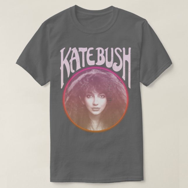 T-shirt Retro Kate Bush Hommage (Design devant)
