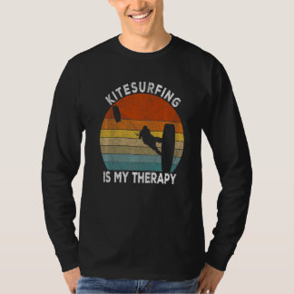 T-shirt Rétro Kitesurf Kiteboarding Kitesurf Kiteboarde