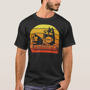 T-shirt Rétro La Commissaire Commission De Football D'Imag