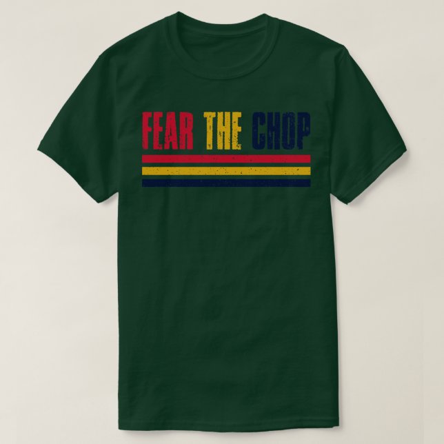 T-shirt Retro La Peur Du Chop (Design devant)
