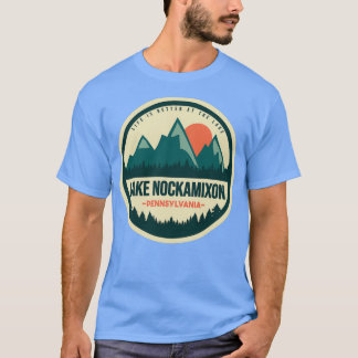 T-shirt Retro Lake Nockamixon Pennsylvanie