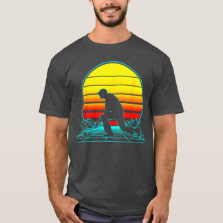 T-shirt Retro Lawn Bowls Vaporwave gift gift