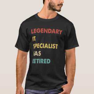 T-shirt Retro Le Spécialiste Informatique Légendaire A Ret