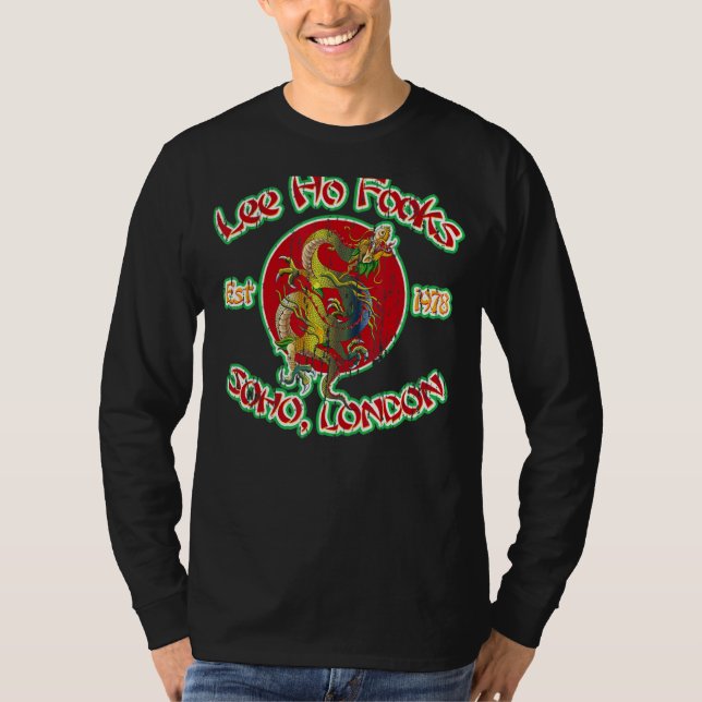 T-shirt Retro Lee Ho Fooks les années 70 Funny Londres en  (Devant)