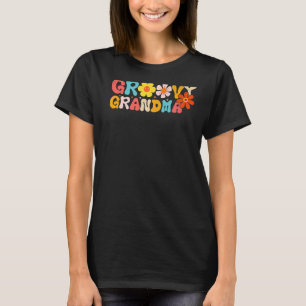T-shirt Retro les années 70 Super mamie jumelle famille 1e
