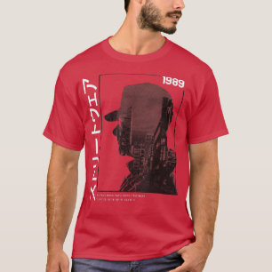 T-shirt Rétro Lofi Tokyo Japanese Streetwear Aesthetic Gra