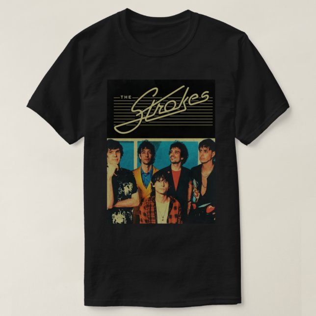 T-shirt Retro Love The Strokes-Band Classic Gift (Design devant)