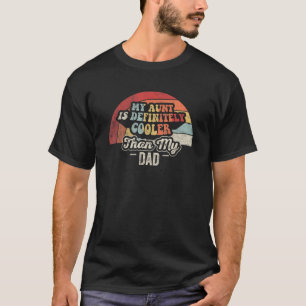 T-shirt Rétro Ma Tante Est Certainement Glacière Que Mon P