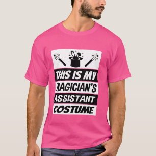 T-shirt Retro Magiciens Assistant Costume Chemise Magie Sh