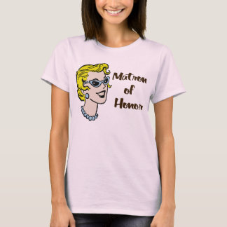 T-shirt Retro Matron D'Honneur