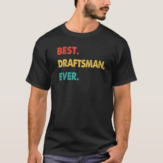 T-shirt Retro Meilleur rédacteur jamais