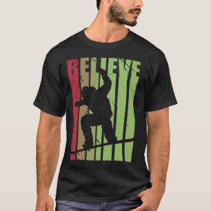 T-shirt Retro Mens Snowboard Snow Boaring Skier Skier Bo