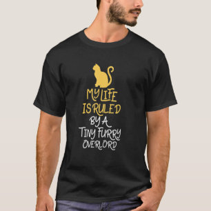 T-shirt Retro Meow Cat My Life est gouverné par un minuscu