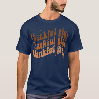 T-shirt Rétro Merci Gigi Cheetah Gigi Vie Chute Merci