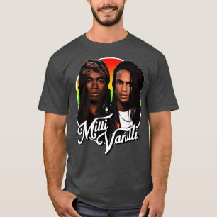 T-shirt Retro Milli Vanilli Hommage