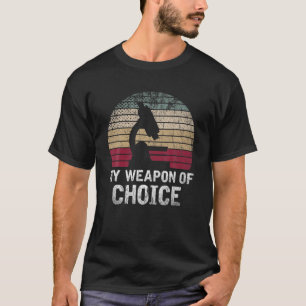 T-shirt Rétro Mon Arme De Choix Laboratoire Médicale Scien