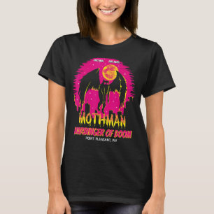 T-shirt Retro Mothman Harbinger de Doom Légendes Cryptid C