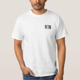 T-shirt rétro moto vintage