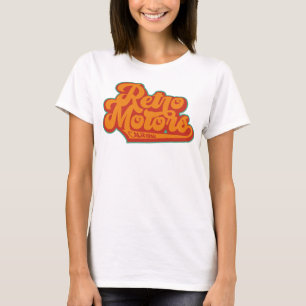 T-shirt Retro Motors California classique voiture personna