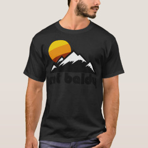 T-shirt Retro Mt Baldy Tourist Souvenir Voyage Californie