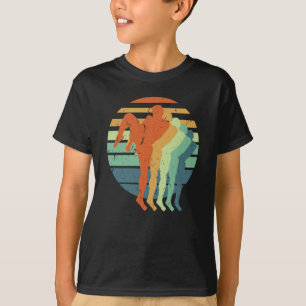 T-shirt Rétro Muay Thai Boxing Sports Kickboxer Fan